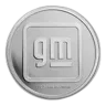 General Motors Modern Logo (2021-Present) 1 oz Silver