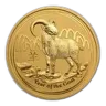 2015 Australia 2 oz Gold Lunar Goat BU
