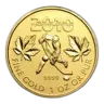 2010 Canada 1 oz Gold Maple Leaf BU (Vancouver Olympics)