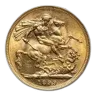 1899-M Australia Gold Sovereign Veil Head Victoria BU