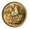 1904-M Australia Gold Sovereign Edward VII BU