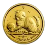 2000 Isle of Man 1/10 oz Gold Scottish Kitten