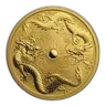 2020 Australia 1 oz Gold Double Dragon BU