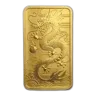 2018 Australia 1 oz Gold Dragon Rectangular Coin BU