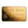 5 oz Gold Bar - Swiss Bank Corporation