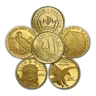 Pre-Owned 1/10 oz Gold Round