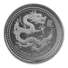 2024 Samoa 1/2 oz Silver 1 Tala Year of the Dragon BU
