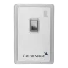 1g Credit Suisse Platinum Bar