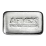 10 oz Cast-Poured Silver Bar - APMEX