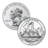 2011 5 oz ATB Vicksburg National Military Park Silver Coin