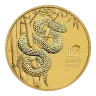 1/4 oz Perth Mint Gold Lunar Snake Coin Series 3