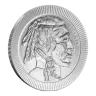 1 oz Silvertowne Buffalo Stackable Silver Round (New)