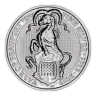 2019 2 oz Silver Queen's Beasts Yale of Beaufort Bullion Coin