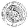 2025 Platinum Bullion 1 Ounce Tudor Beasts The Queen's Panther Coin - Pre-Owned