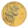2025 10 oz Year of the Snake Gold Coin - Lunar Series III
