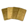 2.5 Gram Gold Bar Uncarded Various Mints