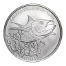 2014 Tokelau 1 oz Silver $5 Yellowfin Tuna
