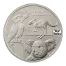 2 Oz Australia Wildlife Coin Silver Coin (Random Year)