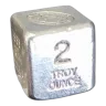2oz Silver Cube | Yeager's Poured Silver(YPS)