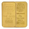 20 Gram Gold Bar (Varied Condition, Any Mint)