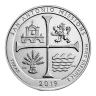 2019 5 oz ATB San Antonio Missions National Historical Park Silver Coin