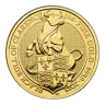 2018 GB 1 oz Gold Queens Beasts The Bull of Clarence