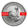 Random Year - South Africa 1 oz .999 Fine Silver Krugerrand BU