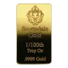 1/100 oz Scottsdale Gold Bar (New)