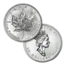 Random Year - 1 oz Platinum Canadian Maple Leaf Coin BU