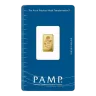 1 gram Gold Bar - PAMP Suisse Rosa Gold Bar .9999 Fine Gold - In Assay Card