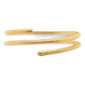 Nebü 43.1g 24K Hammered Infinite Spiral Bangle