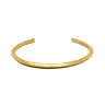 Nebü 19.3g 24K Classic Ridged Bangle