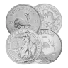 1 oz Silver Coin (Varied Condition, Any Mint)
