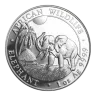 Somalia 1 oz Silver Elephant 2017