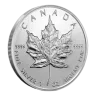 1 oz Canadian Silver Maple Leaf Coin (Random Year)