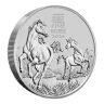 2026 1 Kilo Australian Silver Lunar Horse Coin (BU)
