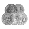 1 oz British Silver Britannia Coin (Random Year)