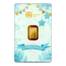 1 Gram Germania Mint Newborn Boy Gold Bar (New w/ Assay)