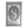 1 oz North View Products Money Gram Silver Card (New)