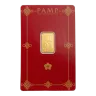 Pamp Suisse Lucky Cat 2.5 Gram Gold Bar - w/ Assay & Sleeve