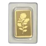 2.5 gram Gold Bar - PAMP Suisse Rosa Gold Bar .9999 Fine Gold - In Assay Card