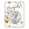 2026 1 oz American Silver Eagle Coin (BU, Congratulations Card)