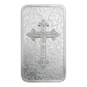 2026 1 oz Niue Silver Christian Cross PAMP Suisse Coin (New w/ Assay)