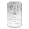 1 oz SilverTowne Buffalo Silver Bar (New)
