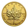 Pre-Owned 1/10 oz Maple Leaf Gold Coin