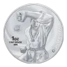 2022 1 Oz Taekwondo Silver Round
