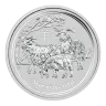 2015 1/2 oz .999 Fine Silver Australian Year of the Goat Coin - In Capsule