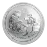 2016 1/2 oz .999 Fine Silver Australian Year of the Monkey Coin - In Capsule