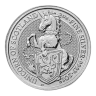 2018 2 oz Silver Great Britain Queen's Beasts - Unicorn
