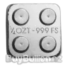 1/4 oz 99.9% Silver Building Block